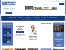 Tablet Screenshot of middlesexchamber.com